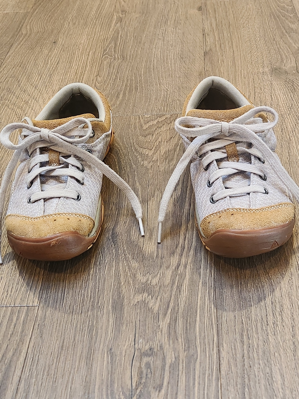 KEEN Mercer Lace II CNX Women's Hiking Shoes Barefoot 1012360 Latte Beige Size 8 - Picture 3 of 15